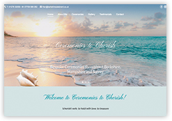 Independent Berkshire Celebrant, Frances Harrison's website